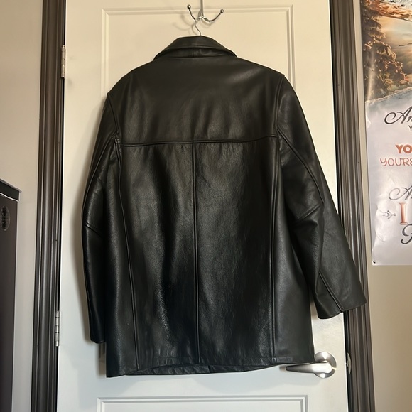 Men’s 3/4 Peerless leather dress jacket - Picture 2 of 7